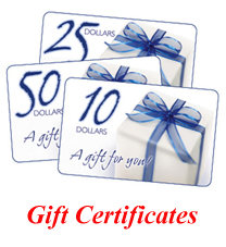 Gift Certificates