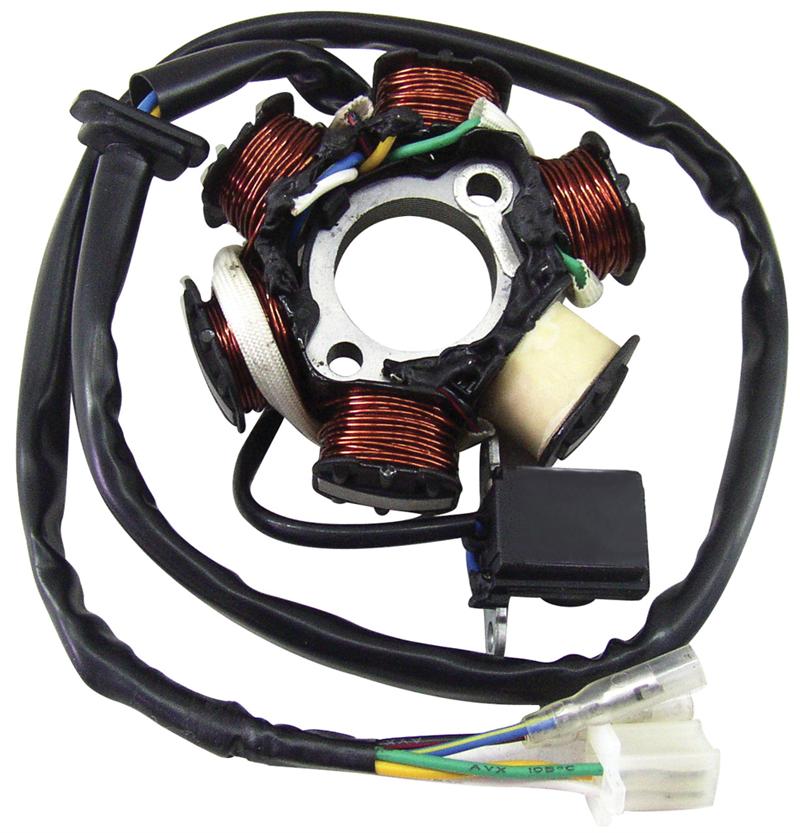 NCY 6Coil Replacement Stator for 125cc 150cc GY6 Scooters, ATVs, Go Karts