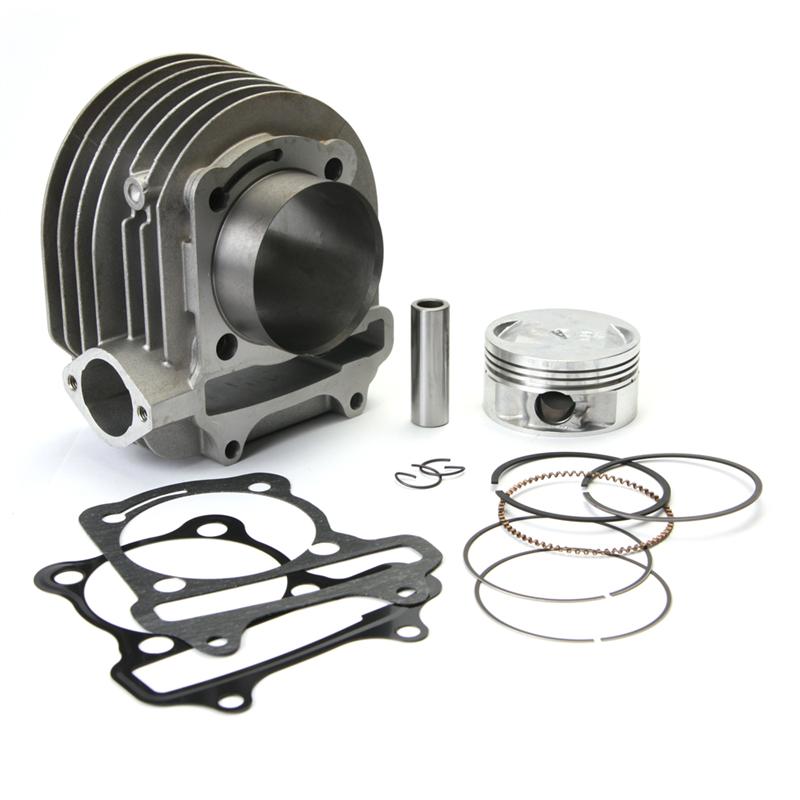 NCY 61mm Big Bore Cylinder Kit for 125cc 150cc GY6 Scooters, ATVs, Go